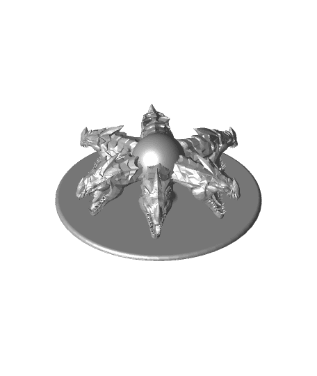 dragon knob 3d model
