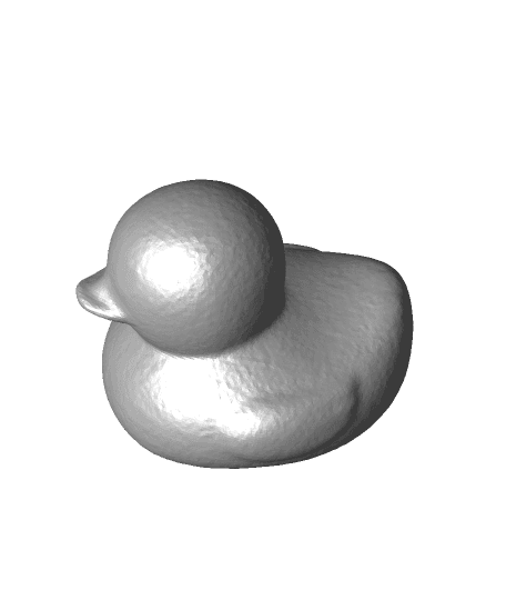 Yellow Duck（generated by Revopoint POP） 3d model