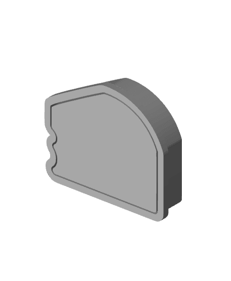 cheese - cutter and stamp 3d model