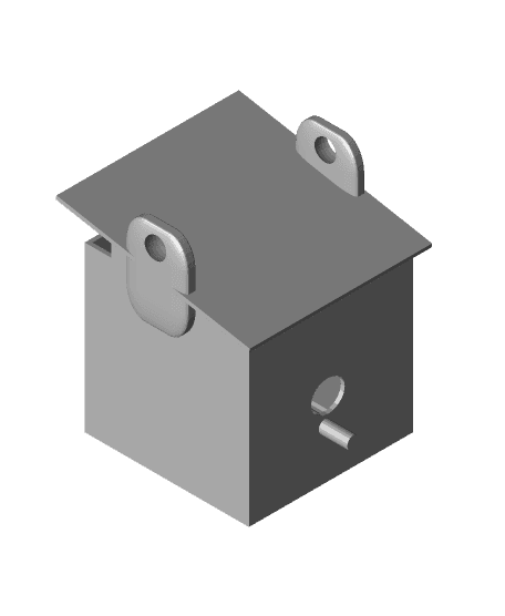 Simple Birdhouse 3d model