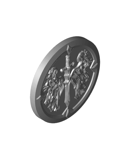 Token Set - With Free Dragon Warhammer - 5e DnD Inspired for RPG and Wargamers 3d model