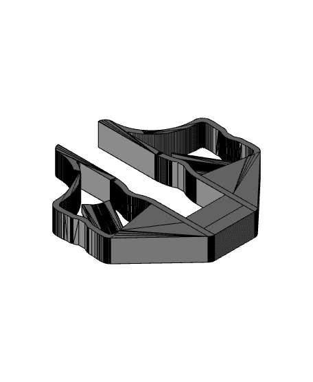 Ikea 17mm - Remix of Multiboard Free-Standing Foot with Double Desk/Table Clamp 3d model