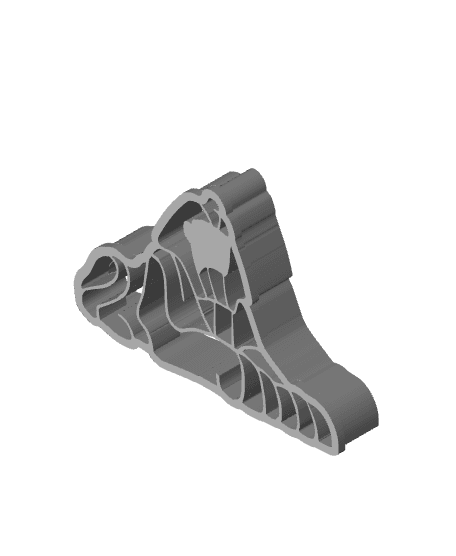 Egyptian Cookie Cutter, Biscuit Cutter 3d model