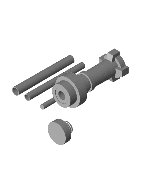 Collapsing Lightsaber 3d model