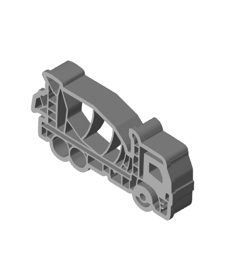 Truck Cookie Cutter, Biscuit Cutter 3d model