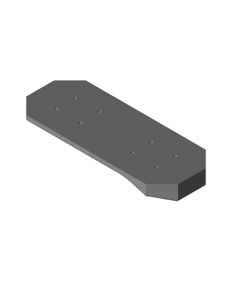 Penny Board Deck - Skateboard 3d model