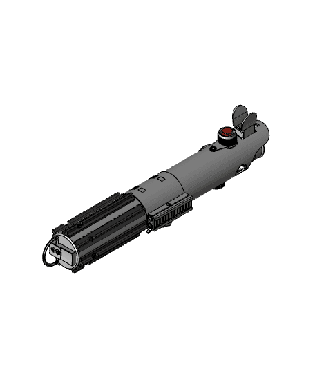 Star Wars Ray's Lightsaber - Source File 3d model