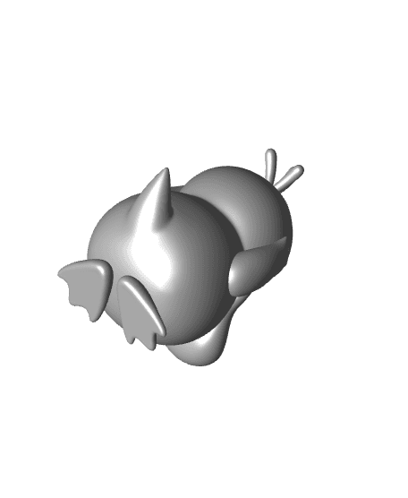Pokemon Psyduck #54 - Optimized for 3D Printing 3d model