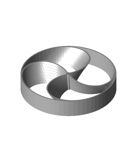 Wind funnel rotor example 3d model