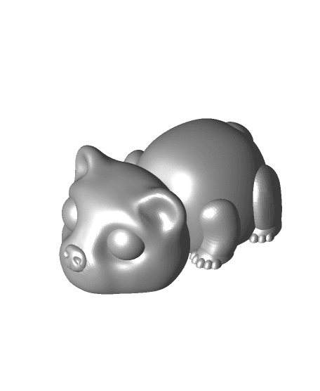 Bear Cub 3d model