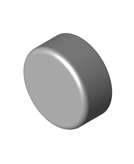 46mm paint cup and stand 3d model