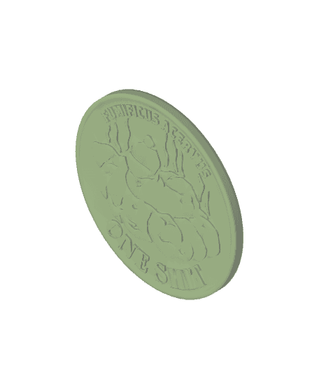 One Sh*t Coin 3d model