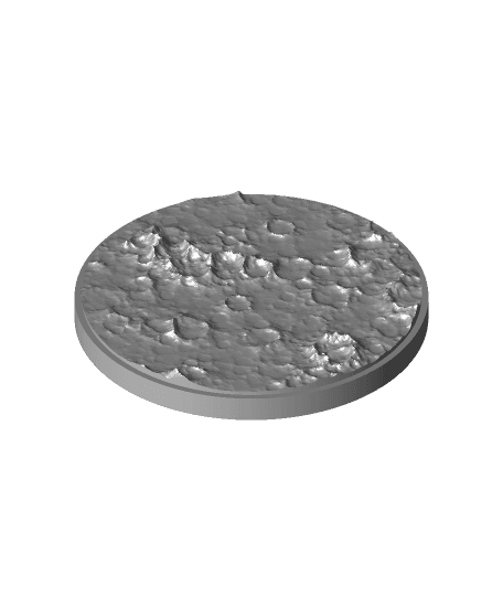 27mm Round Bases for Tabletop Miniature Games - pack 1 3d model