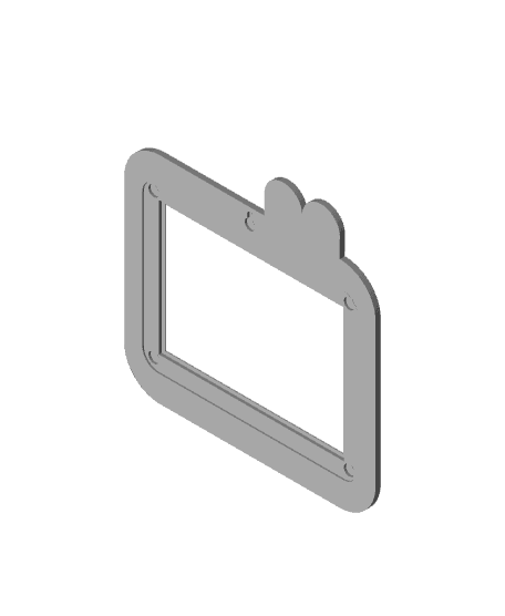 CrocoFrame - Photo Frame 3d model