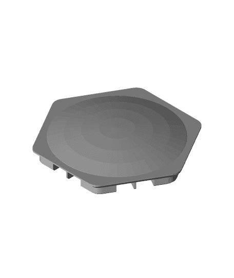 Hextraction Bump Tile 3d model