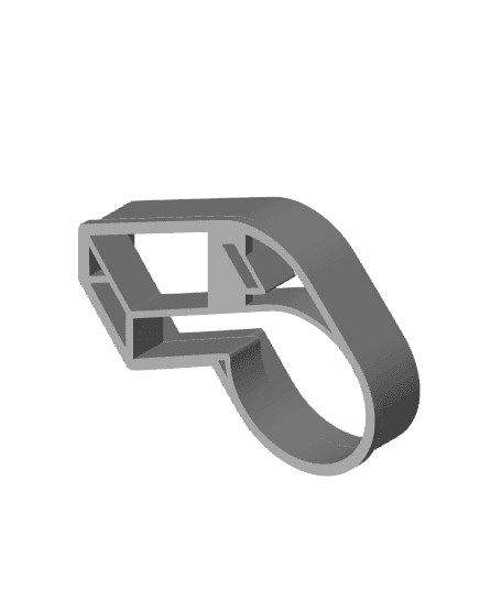 Whistle Cookie Cutter, Biscuit Cutter 3d model