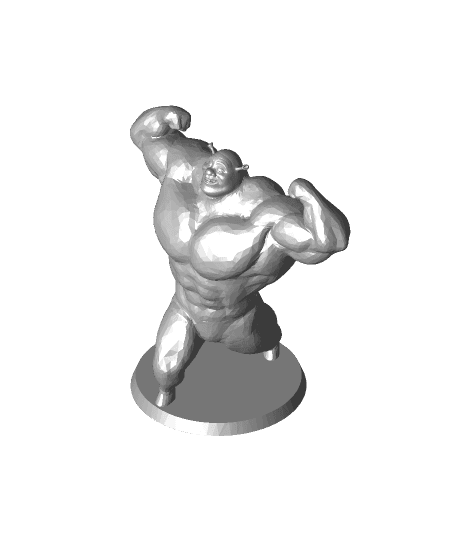 STL file muscular shrek・3D printing idea to download・Cults