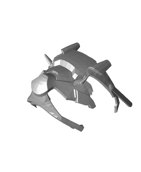 Drone Helm- HellDivers 3d model