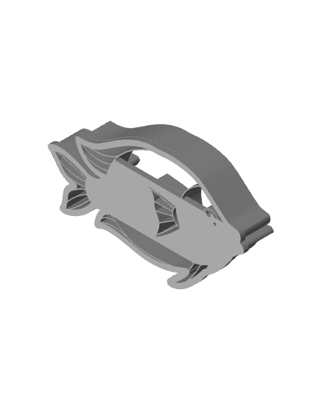 Fish Cookie Cutter, Biscuit Cutter 3d model