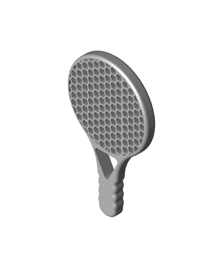 Silent Ping Pong Paddle 3d model