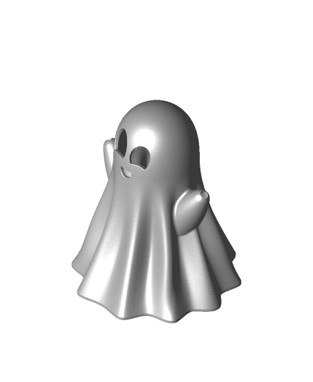 Happy Ghost Lamp 3d model