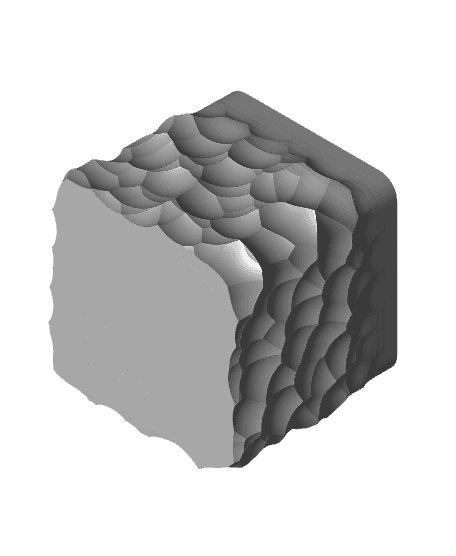 VORONOI PATTERN CONTAINER 3d model