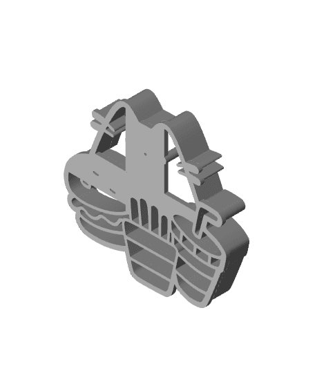 Cookie Cutter, Biscuit Cutter 3d model