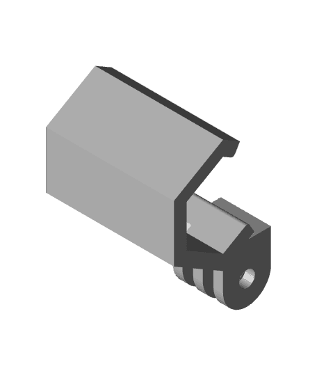 Light Bar Mount ( 2020 V/T-Slot Rails) 3d model