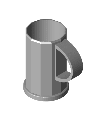 FHW: Cheers to the Future (225ml cup) 3d model