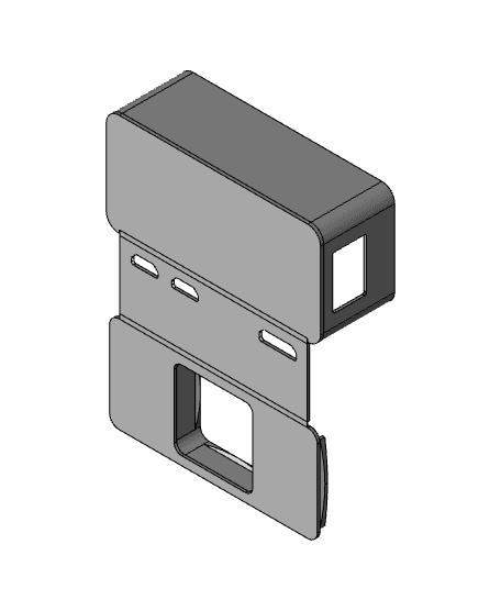 M!N!MAL Raspberry Pi Zero 2 / Banana Pi M2 Case / Housing / Sleeve with Heatsink & Cooling 3d model