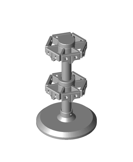Pegboard Display Spinner 3d model