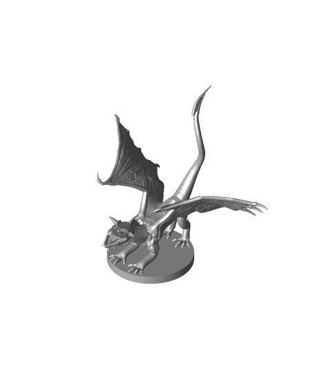 Black Dragon Wyrmling 3d model