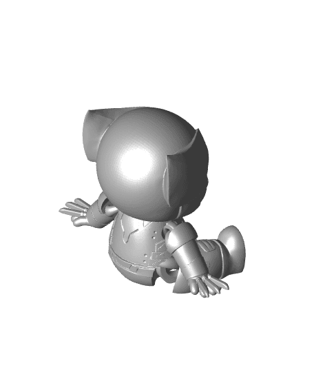 Flexi Baby Wolvie 3d model