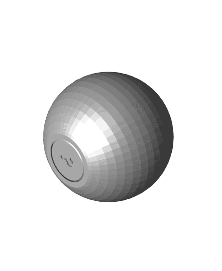The Amazing Fortune-Telling Fidget Ball By TwirlyGrl 3d model