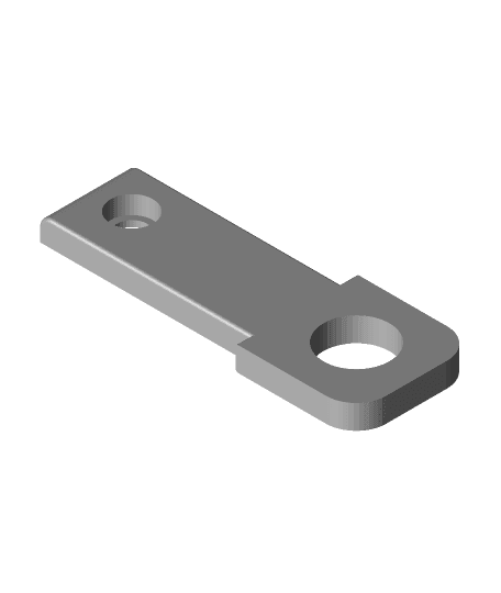 Retractable Keychain Adapter 3d model
