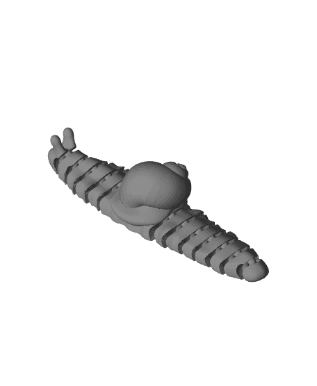 Articulated  Snail 3d model