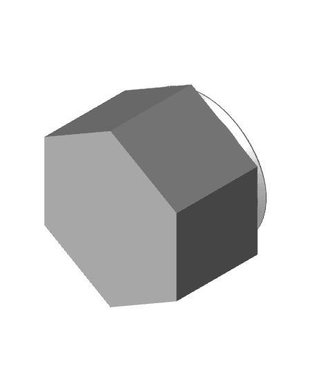 Hexagonal Battery Box 3d model