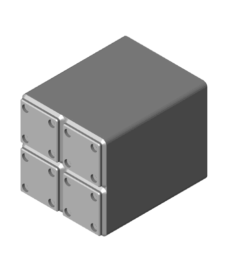 gridfinity pen holder 105 3d model