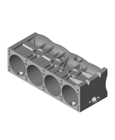 ENGINE CYLINDER - WALL KEY HANGER 3d model