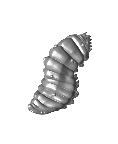 Leech 01 (50mm) 3d model