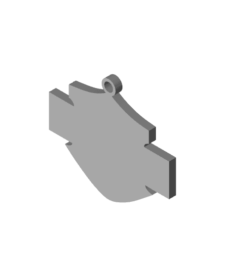 Keychain: Harley Davidson I 3d model