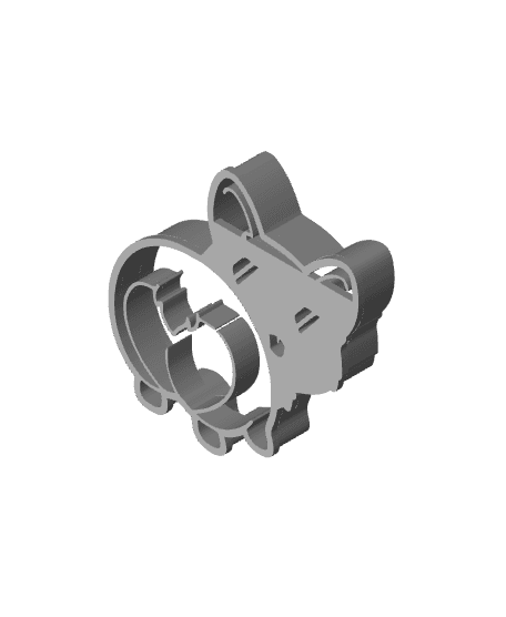 Dog Cookie Cutter, Biscuit Cutter 3d model