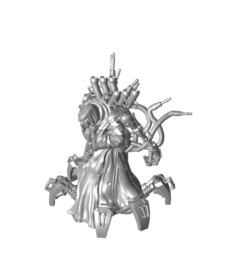 Mr Fixit - Dungeon Cleaning Inc - PRESUPPORTED - Illustrated and Stats - 32mm scale			 3d model