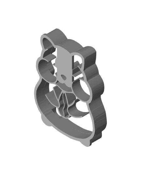 Hamster Cookie Cutter, Biscuit Cutter 3d model