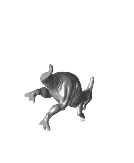 dinosaur crete 3d model