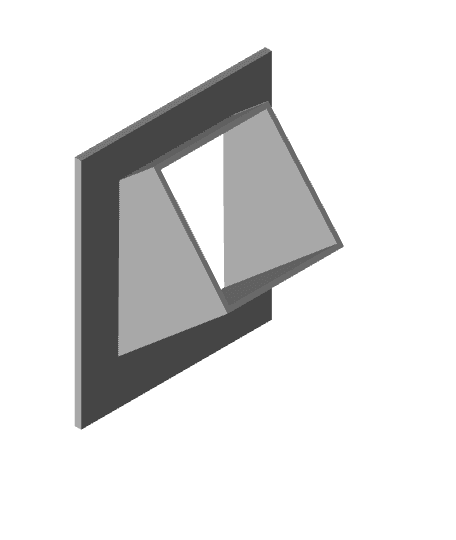 WyzeCamV2 Window angle mount 3d model
