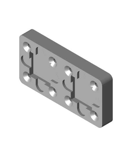 Weighted Baseplate 1x2.stl 3d model