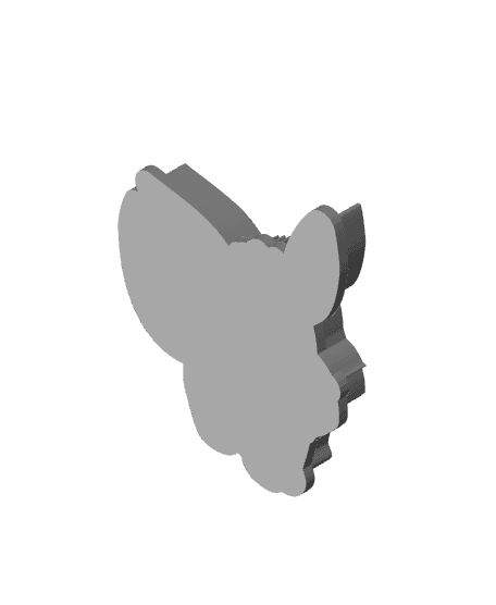 Pokemon Cookie Cutter - Eevee 3d model