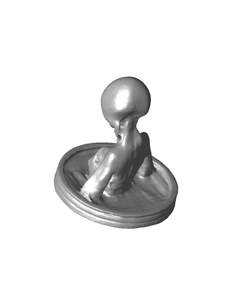 Alien Fertility Statue 2 3d model