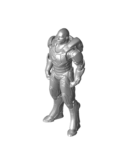 iROCK Man Support-Free MashUp 3d model